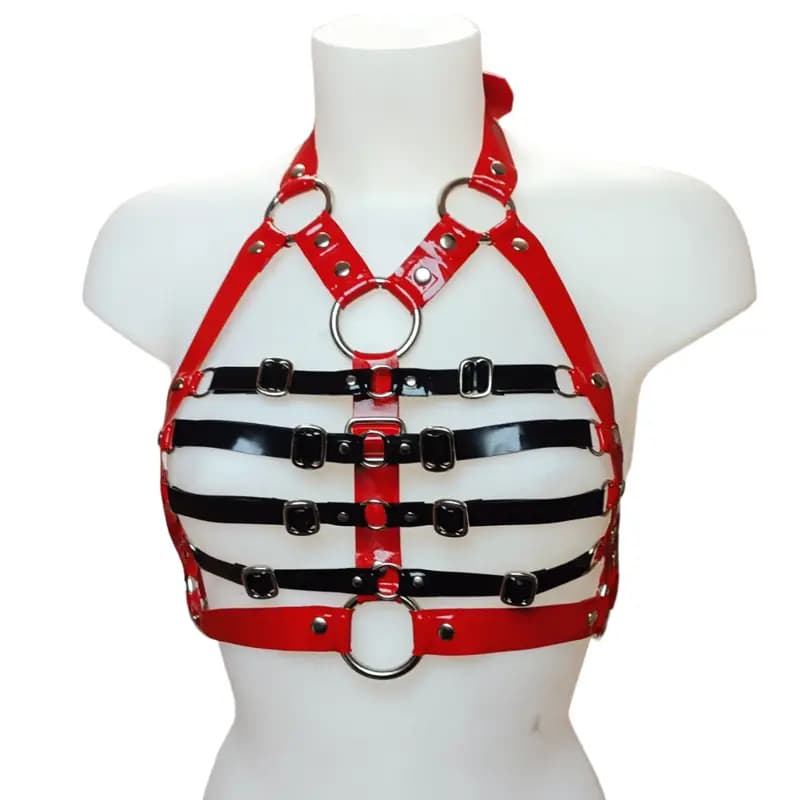 Harnais Latex Louve